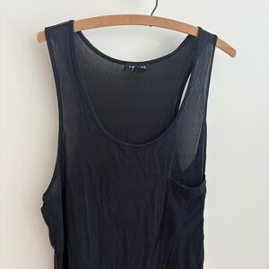 Trouvé Cupro Blend Tunic Tank